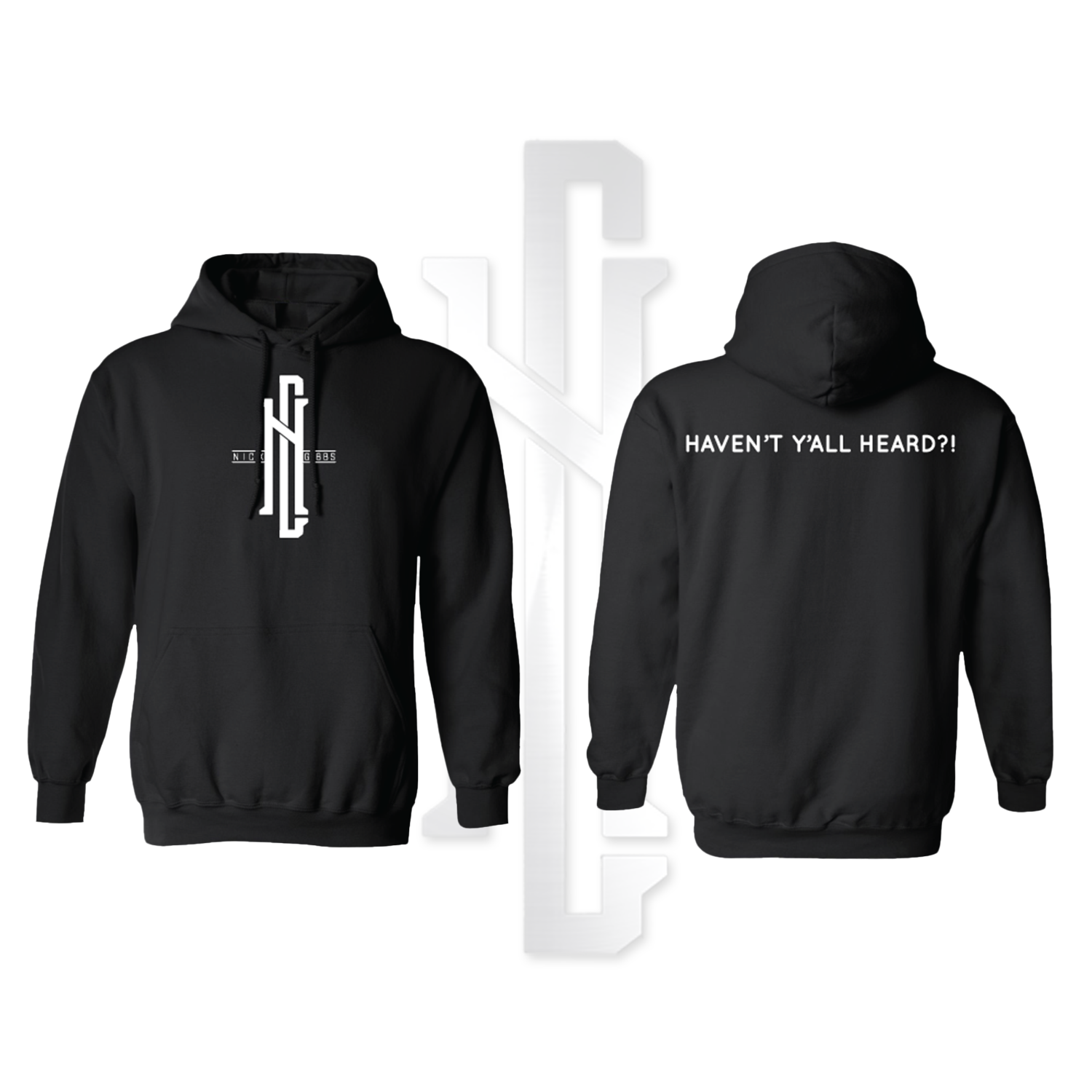 Nick Gibbs Official Hoodie | Black