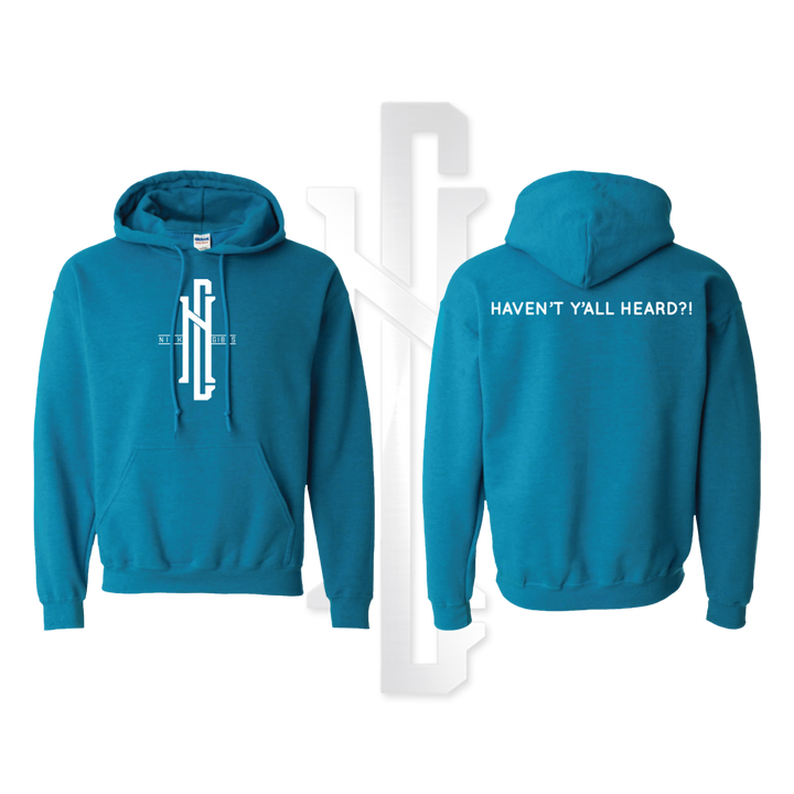 Nick Gibbs Official Hoodie | Aqua