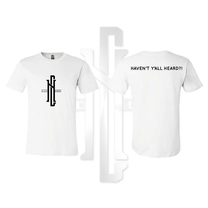 Nick Gibbs Official T-Shirt | White